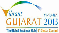 New Vibrant Gujarat 2013 Logo
